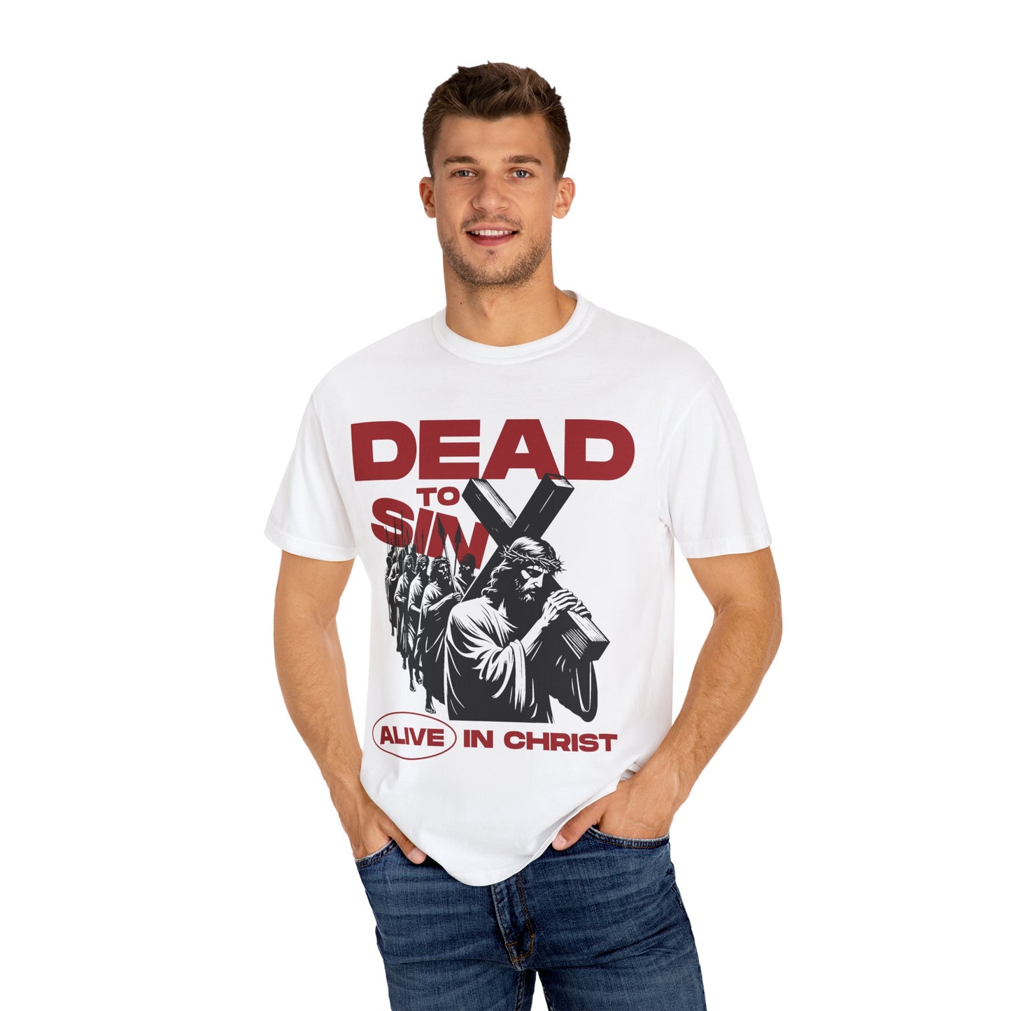 Dead To Sin Tee White
