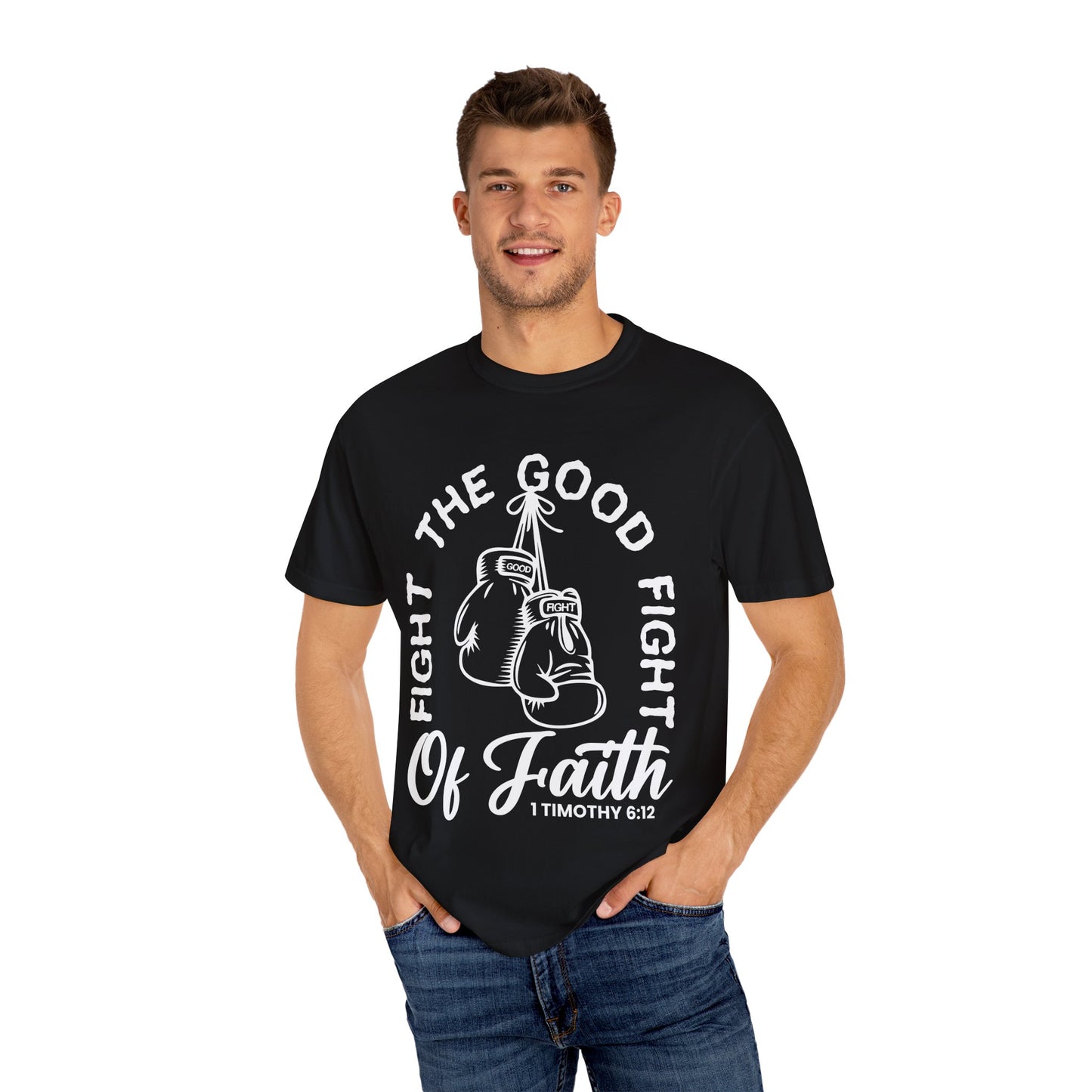 Fight The Good Fight Tee Black